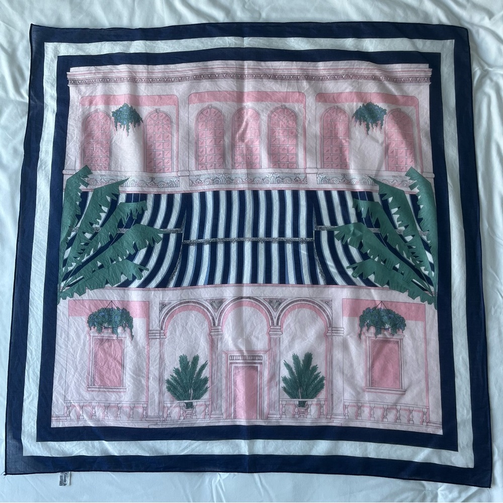 Vintage 1987 Ginnie Johansen Inc. Scarf
